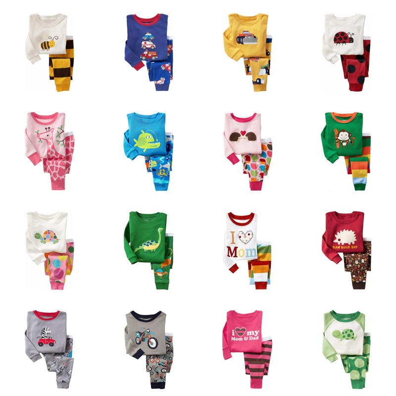 Baby Clothing Dividers - Chłopięca bielizna nocna Zestawy piżam dziecięcych