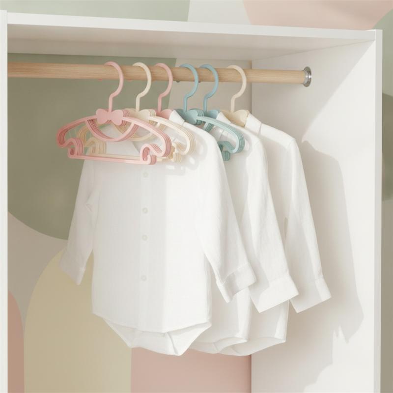 12 szt. Zestaw wieszaków na ub – Baby Clothing Hanging Rack recenzja i cena
