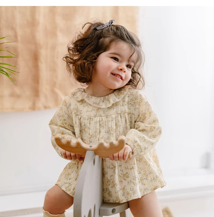 Kwiatowe dziecięce sukienki dl – Baby Clothing Organic recenzja i cena